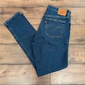 Levi's skinny 501 straight jeans